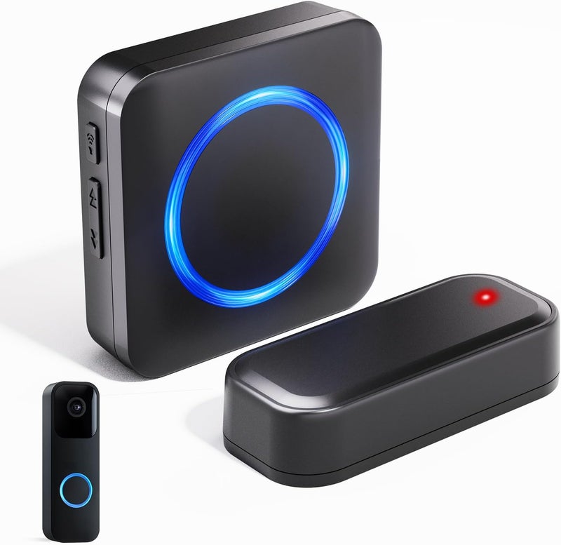PHYSEN Store Wireless Doorbell Chime - Compatible with Blink Video Doorbell and Blink Video Doorbell (2nd Gen) (1 Video Doorbell Extender 1 Receiver） - Image 1